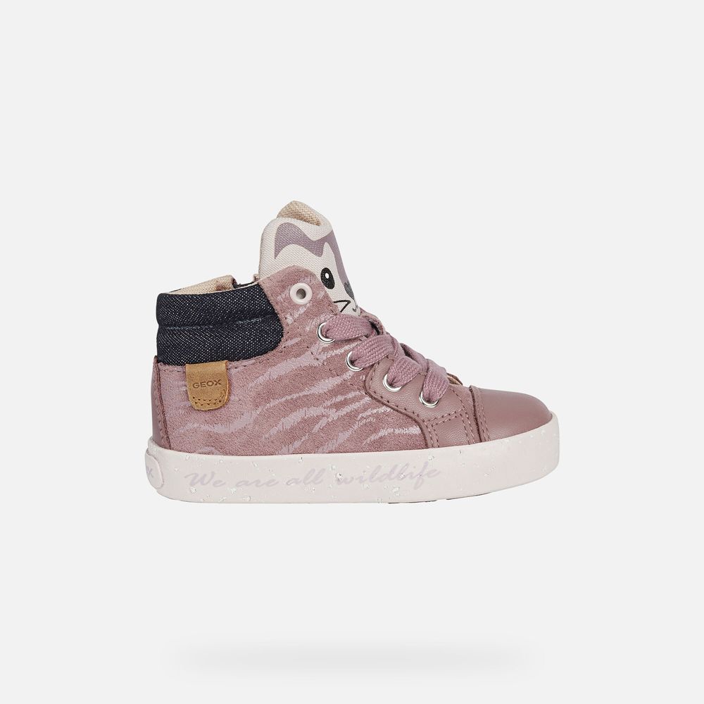 Basket Geox Kilwi Girl - Rose - Bebe 210673-GEJ